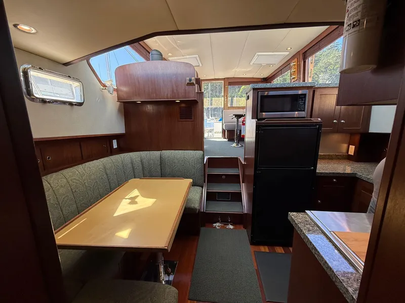 Slide: The Image of West Coast 46 - Looking Aft Galley - 4