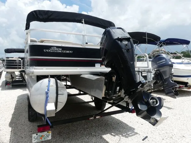 Slide: The Image of Sun Tracker Party Barge 22 DLX 2013 - 3