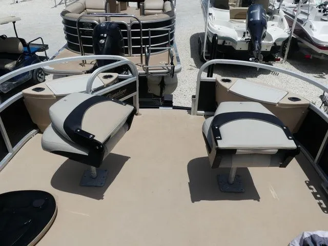 Slide: The Image of Sun Tracker Party Barge 22 DLX 2013 - 9