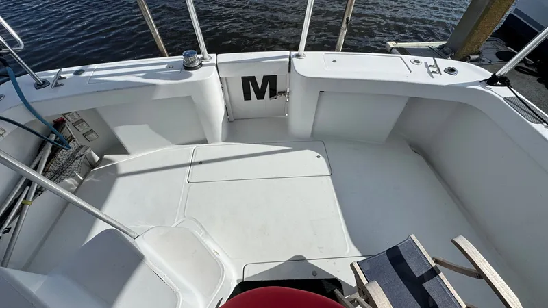 Slide: The Image of 1999 Mainship 350 Aft Sundeck - 5