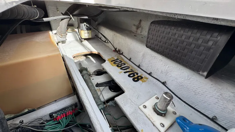 Slide: The Image of 1999 Mainship 350 Engine Room - 59