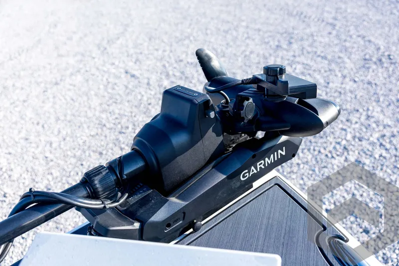 Slide: The Image of Garmin device on 2026 Pathfinder 2300 HPS boat, showcasing advanced navigation technology. - 58