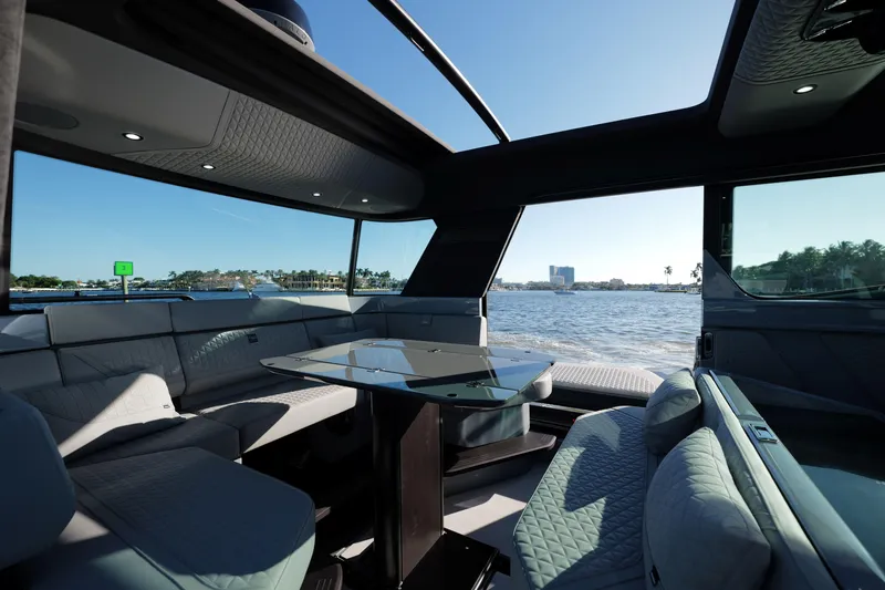 Slide: The Image of Luxurious interior of 2026 BRABUS 1500 yacht with panoramic water views. - 16