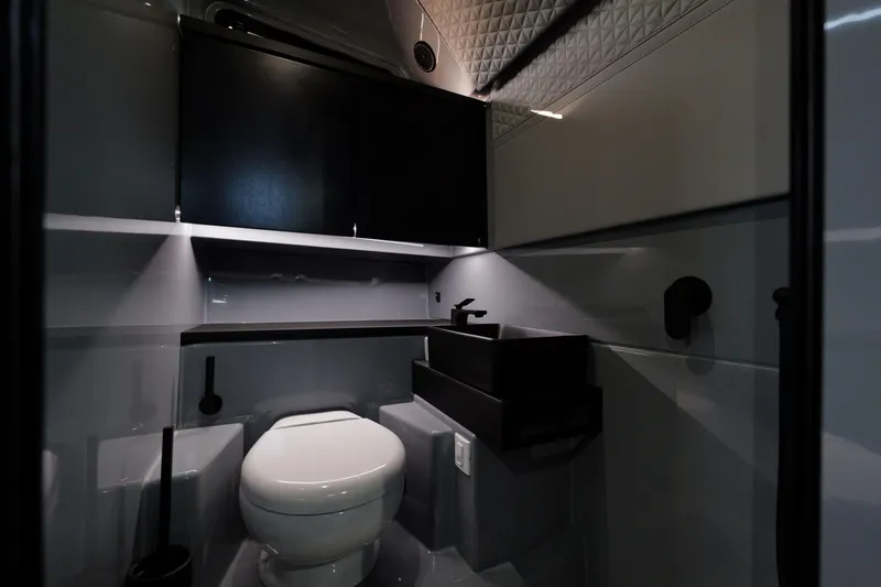 Slide: The Image of Luxurious BRABUS 1500 2026 bathroom interior with modern fixtures and sleek design. - 20
