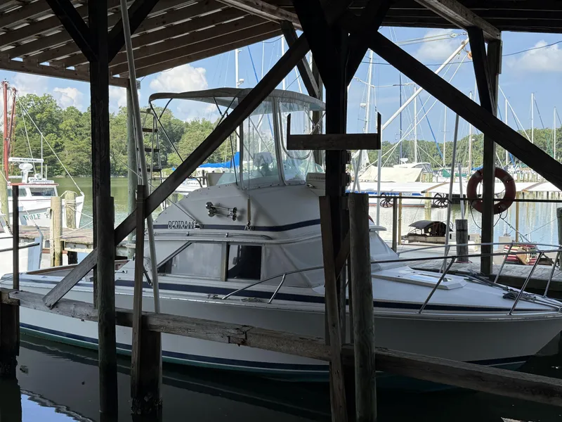 Slide: The Image of Bertram 28 Flybridge Starboard side - 3