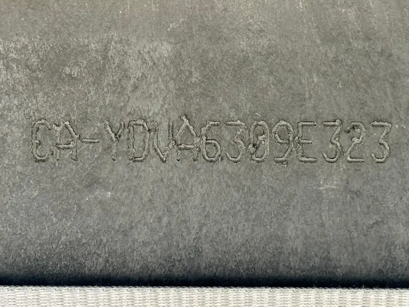 Slide: The Image of VIN engraving on 2023 Sea-Doo Switch Cruise 21 watercraft hull. - 22