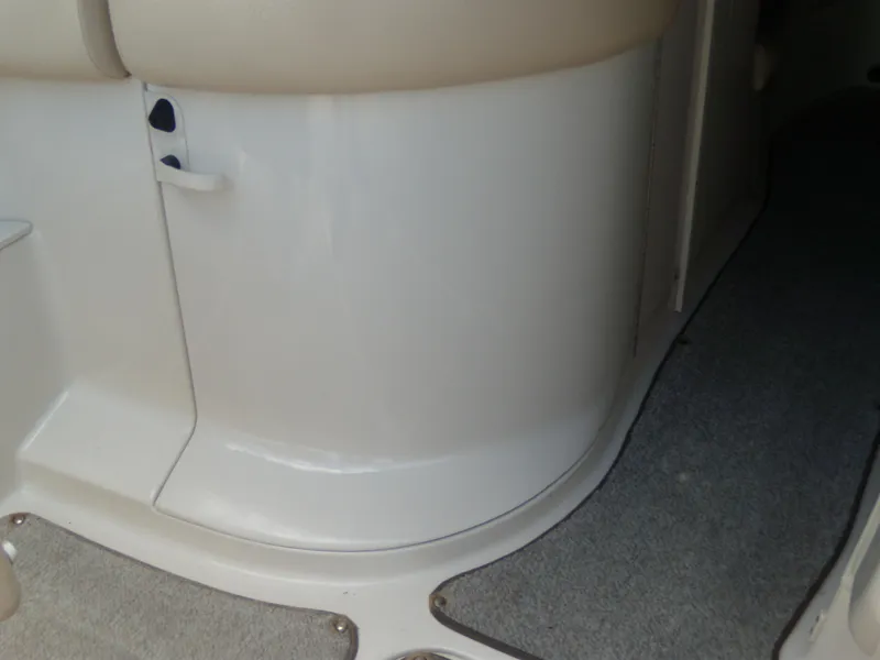 Slide: The Image of Interior view of 2001 Sea Ray 260 Bow Rider Select boat. - 15