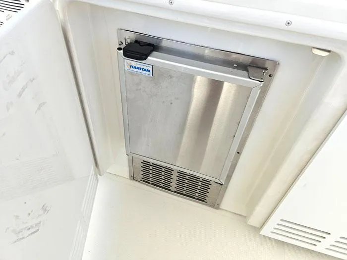 Slide: The Image of Stainless steel Raritan ice maker on 2004 Carver 560 Voyager PH yacht. - 28