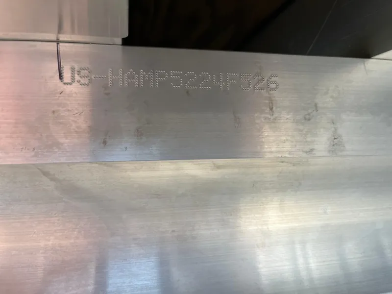 Slide: The Image of Hull identification number on Harris Solstice 250, 2026 model. - 19