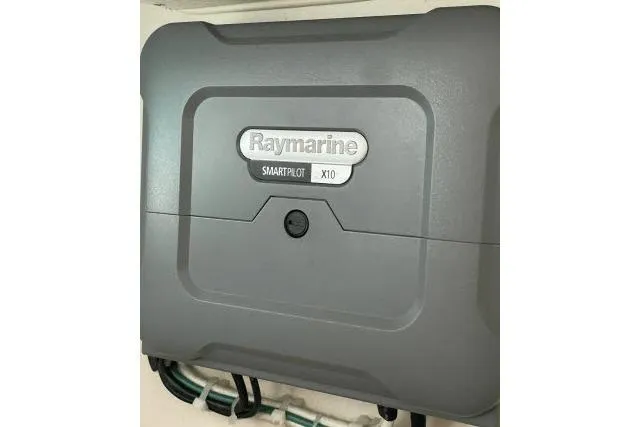 Slide: The Image of Raymarine SmartPilot X10 installed on 1997 Grady-White Journey 258 boat. - 23