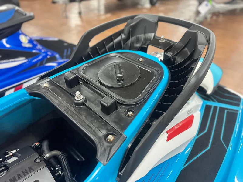 Slide: The Image of 2022 Yamaha WaveRunner FX SVHO engine compartment, showcasing sleek design and components. - 30