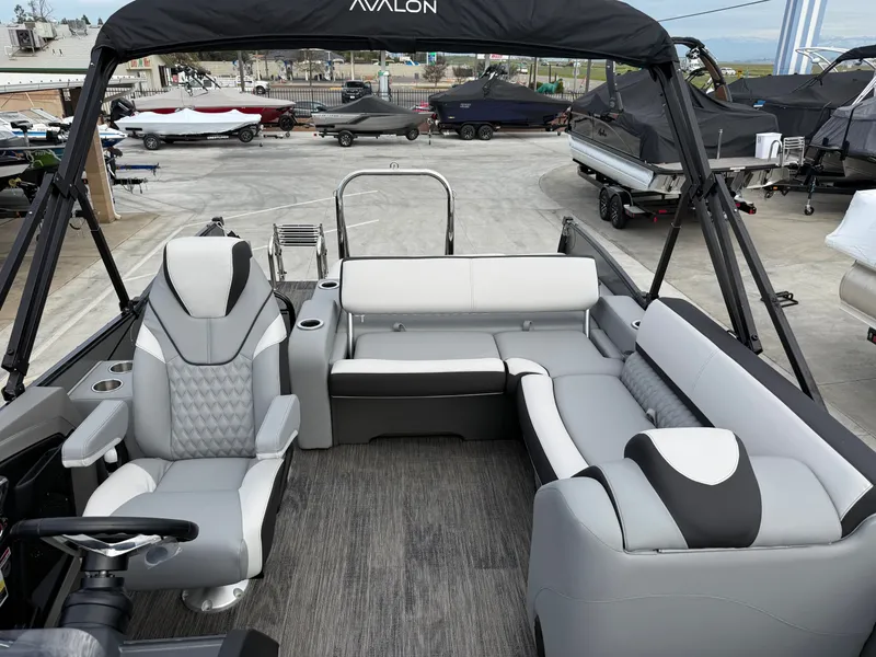 Slide: The Image of Avalon Catalina - 25 FT Versatile Rear Bench w/ 250HP Mercury Verado! 2025 - 11
