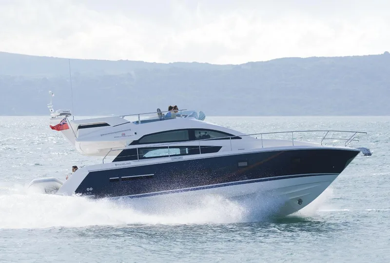 Slide: The Image of Manufacturer Provided Image: Fairline Squadron 42 Side View - 2