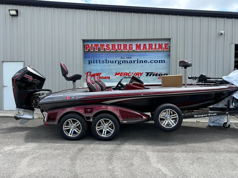 The Image of 2025 Ranger Z519R boat at Pittsburg Marine dealership, featuring sleek design and powerful engine. - 0