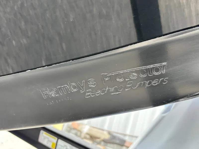 Slide: The Image of Hamby's Protector Beaching Bumpers on Ranger Z519R, 2025 model. - 3