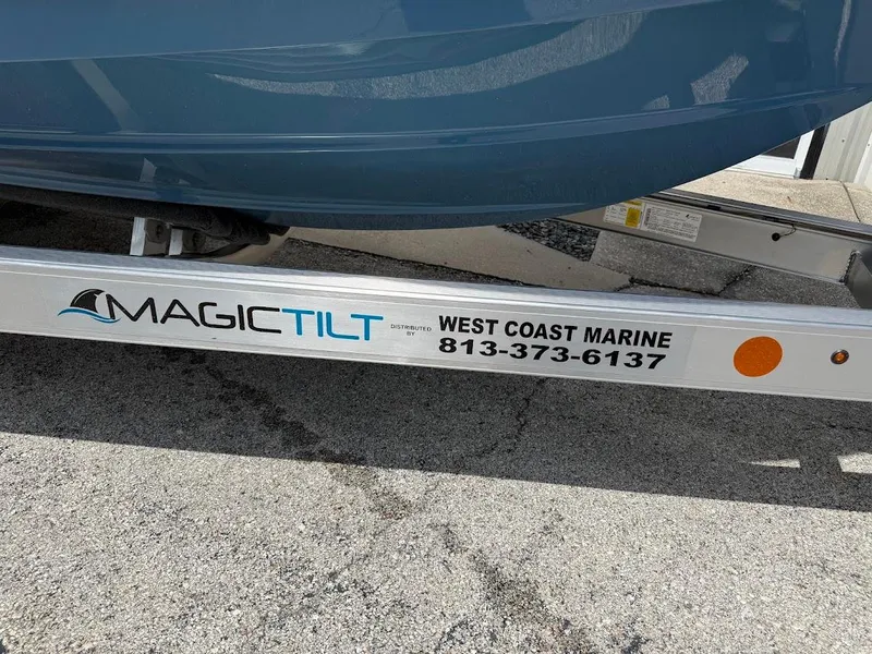 Slide: The Image of Trailer for 2026 Sea Pro 225 Sandbar by Magic Tilt, West Coast Marine. - 4