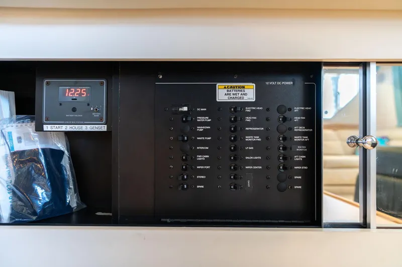 Slide: The Image of Carver Yachts 355 Aft Cabin Motor Yacht 1998 - 51