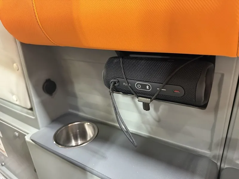 Slide: The Image of Tahoe Aura 2185 Quad Lounge & 90HP 4-Stroke EFI 2025 - 25