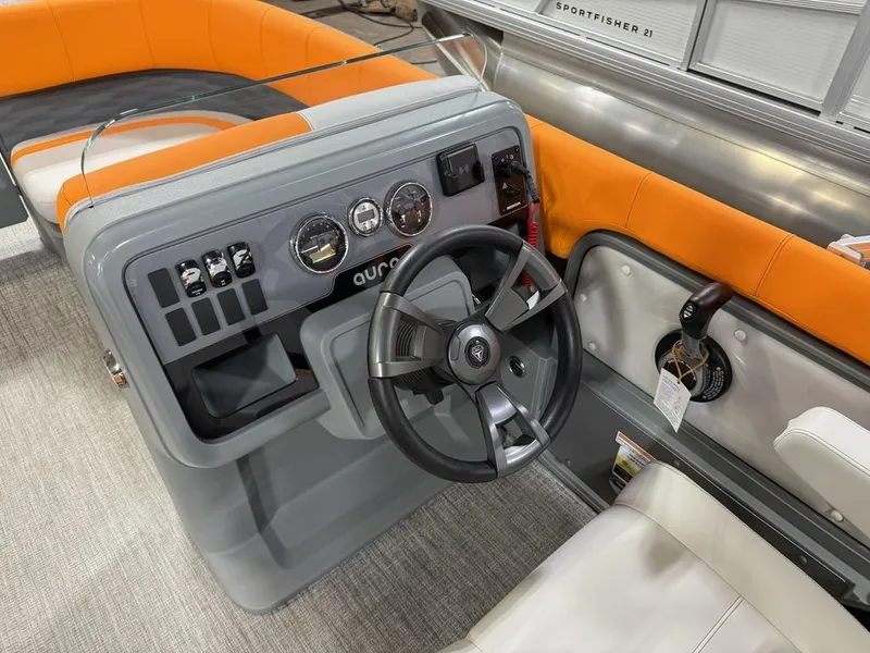 Slide: The Image of Tahoe Aura 2185 Quad Lounge & 90HP 4-Stroke EFI 2025 - 3