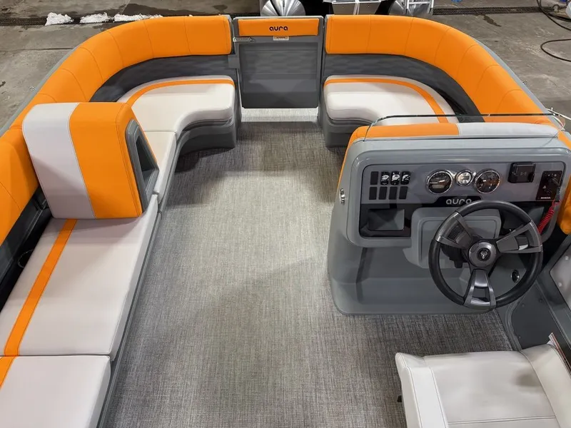 Slide: The Image of Tahoe Aura 2185 Quad Lounge & 90HP 4-Stroke EFI 2025 - 32