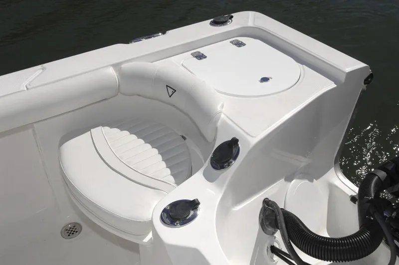Slide: The Image of Manufacturer Provided Image: 2013 Sea Fox 199 Commander boat seating and storage area. - 12