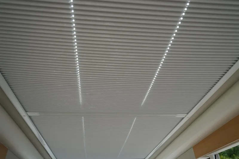 Slide: The Image of Interior ceiling of 2024 Nimbus Commuter9 C9 with modern lighting design. - 24