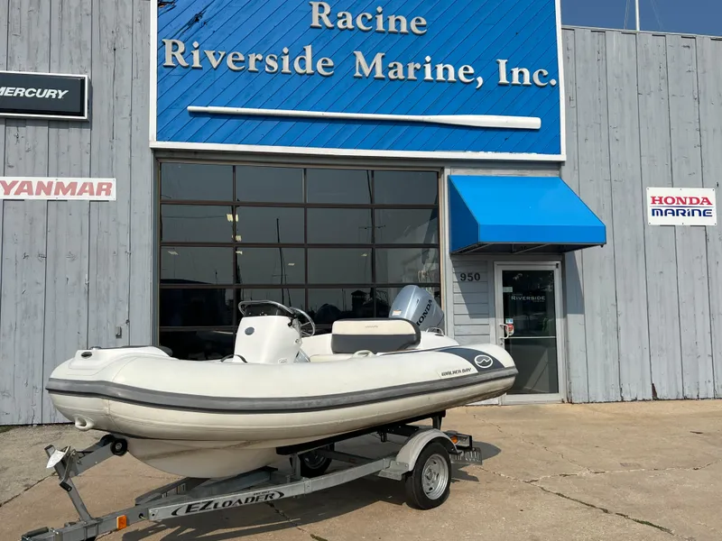 Slide: The Image of 2017 Walker Bay Generation 360 DLX boat on trailer at Racine Riverside Marine. - 12