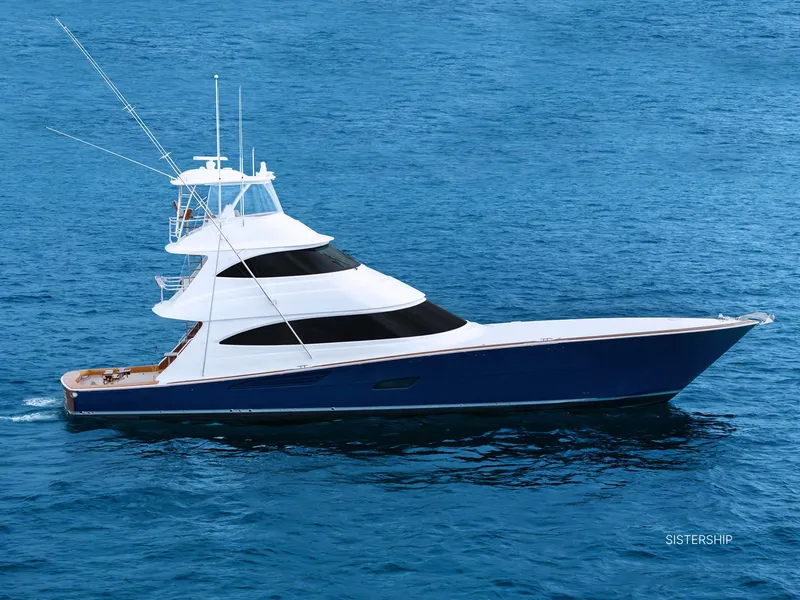 Slide: The Image of Viking 82 Skybridge Profile - 1