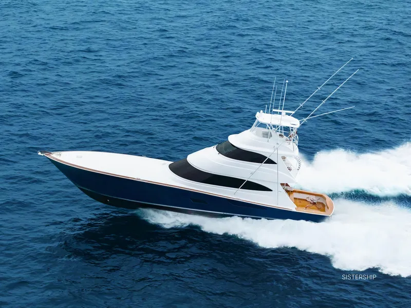 Slide: The Image of Viking 82 Skybridge Profile - 2