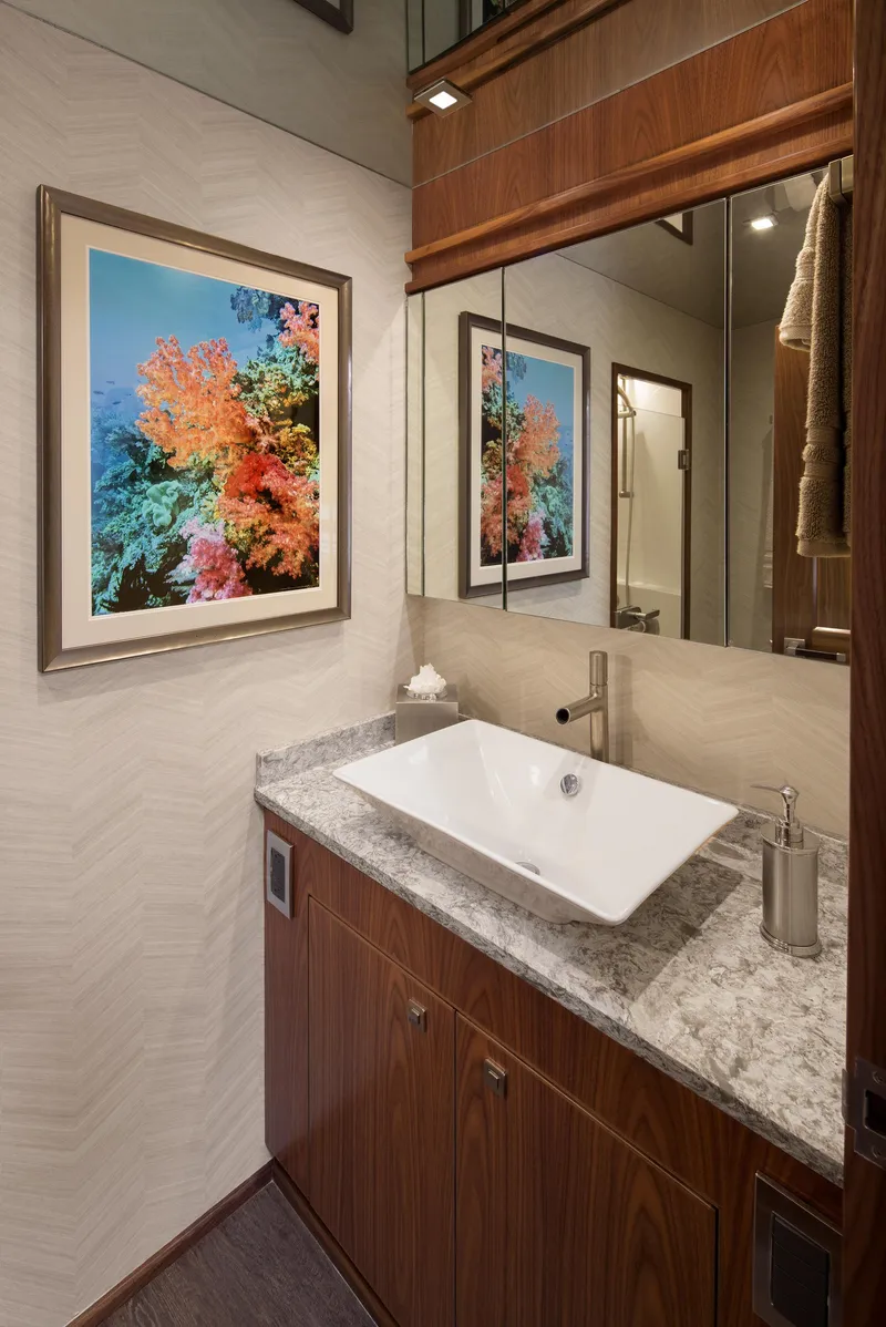 Slide: The Image of Viking 82 Convertible Private Head - 5