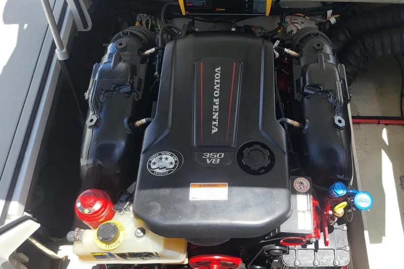 Slide: The Image of 2018 Cobalt 26SD boat. Volvo Penta 350 V8 w/ 251 Hrs. - 19