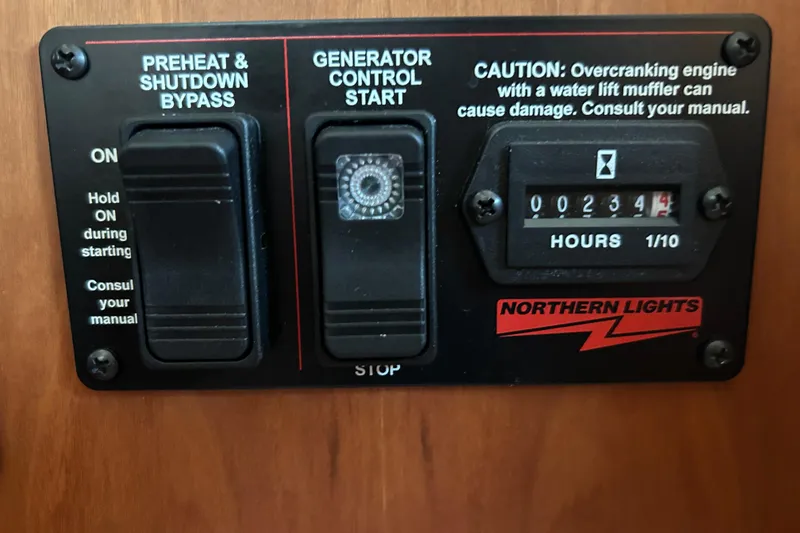 Slide: The Image of Interior helm of 2022 Sabre 45 Salon Express with Garmin navigation system. - 22