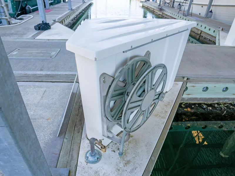 Slide: The Image of Covered Marina Berth - Water Faucet & Storage - 4