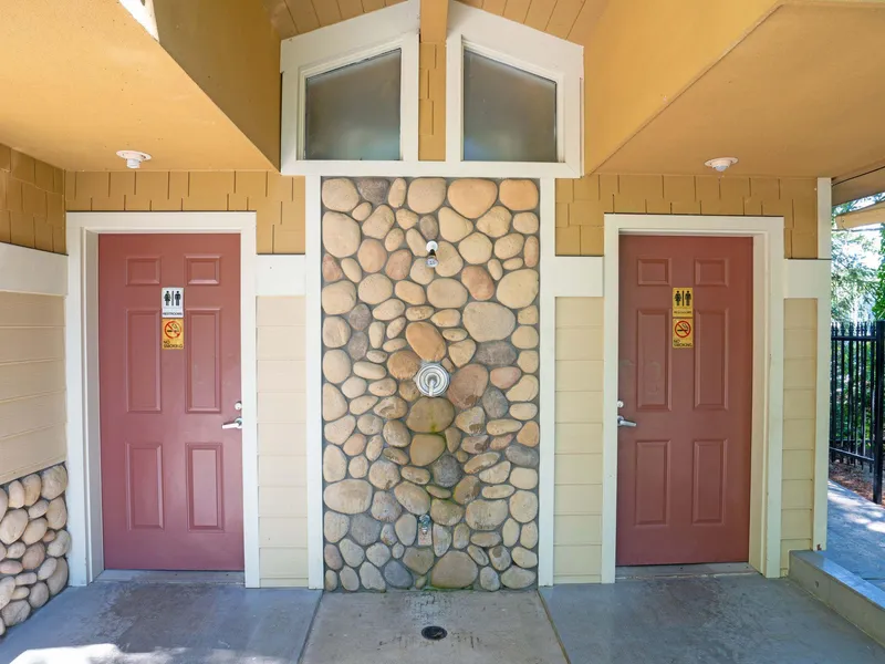 Slide: The Image of Covered Marina Berth - Restrooms - 9