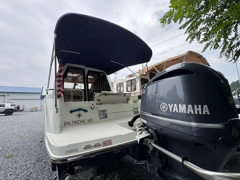 Slide: The Image of 2016 Cutwater C-24 boat with Yamaha engine, docked in Baltimore, MD. - 8