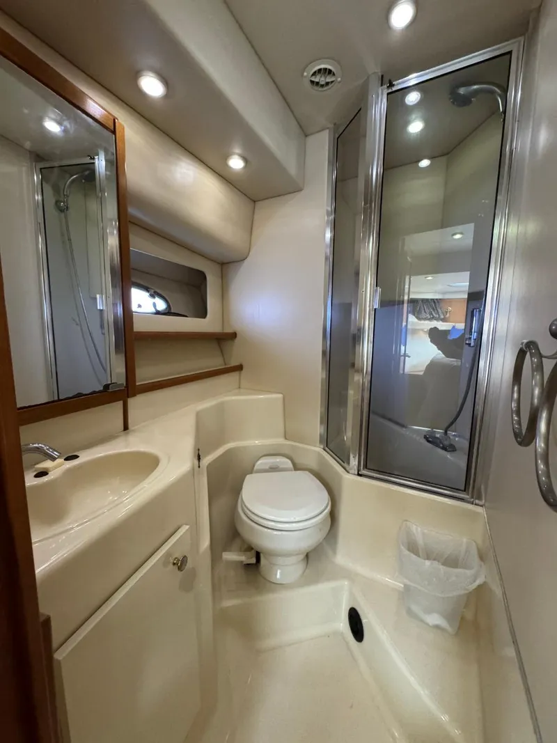 Slide: The Image of Meridian 490 Pilothouse 2003 - 56