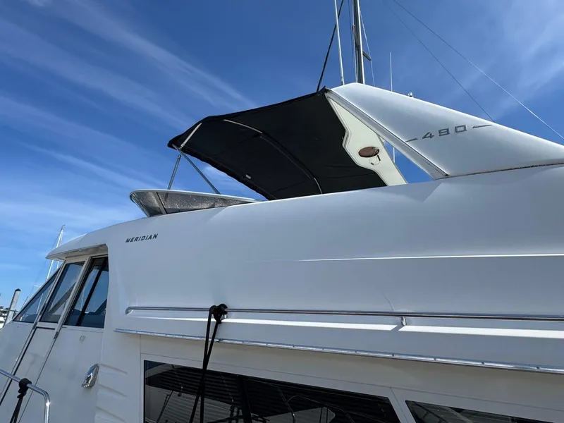 Slide: The Image of Meridian 490 Pilothouse 2003 - 72
