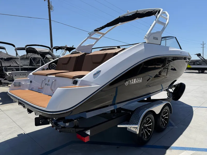 Slide: The Image of Yamaha 222 S w/ Twin 1.8L Yamaha's 2025 - 9