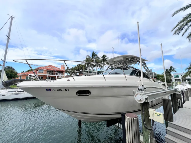 The Image of 2008 Sea Ray 290 Amberjack boat on water, named "My Way," in NPB, FL. - 0