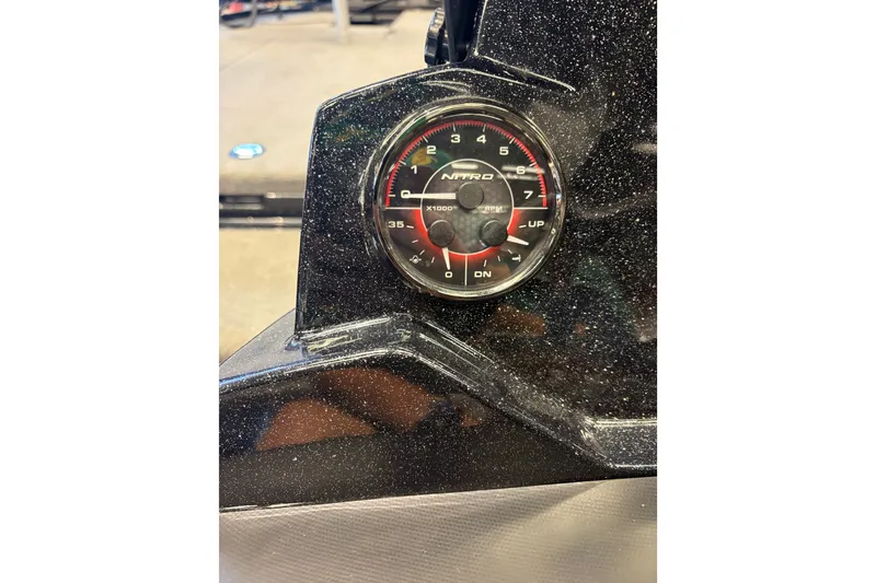 Slide: The Image of Close-up of a 2026 Nitro Z20 XL Pro tachometer displaying RPM gauge. - 14