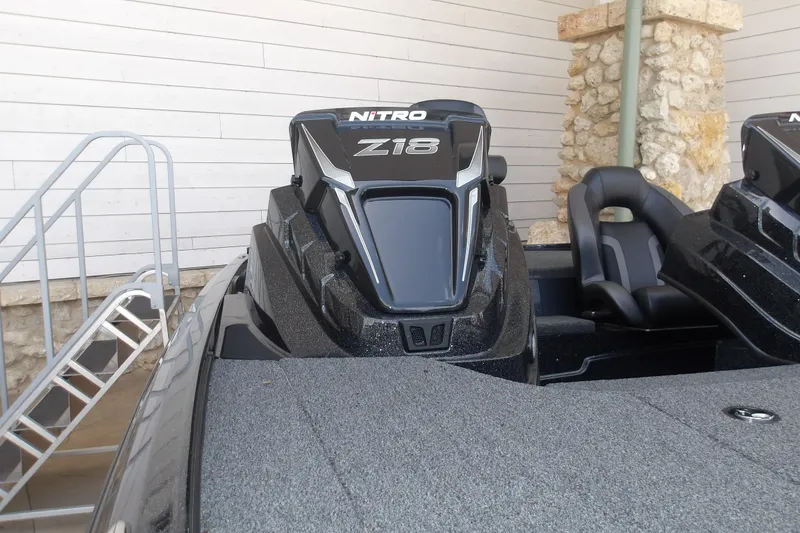 Slide: The Image of Nitro Z18 Pro 2026 boat with sleek design and comfortable seating. - 17