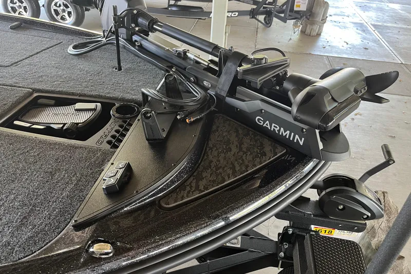 Slide: The Image of 2026 Nitro Z20 XL Pro boat with Garmin trolling motor and advanced fishing equipment. - 3