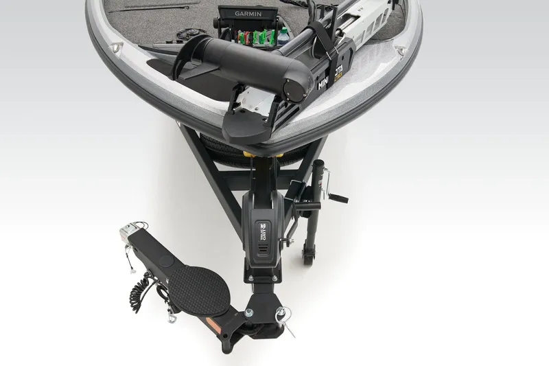 Slide: The Image of 2026 Nitro Z18 Pro boat interior with stylish seating and modern design. - 9