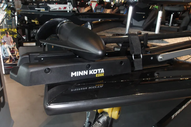 Slide: The Image of Minn Kota Edge trolling motor on 2026 Tracker Pro Team 190 boat. - 12