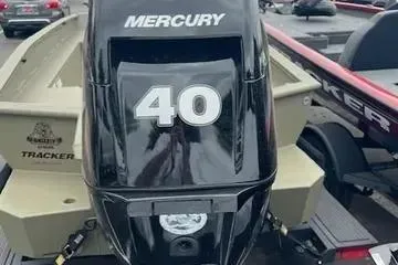 Slide: The Image of 2026 Tracker Grizzly 1650 T Prairie Wings Edition with Mercury 40 HP engine. - 4