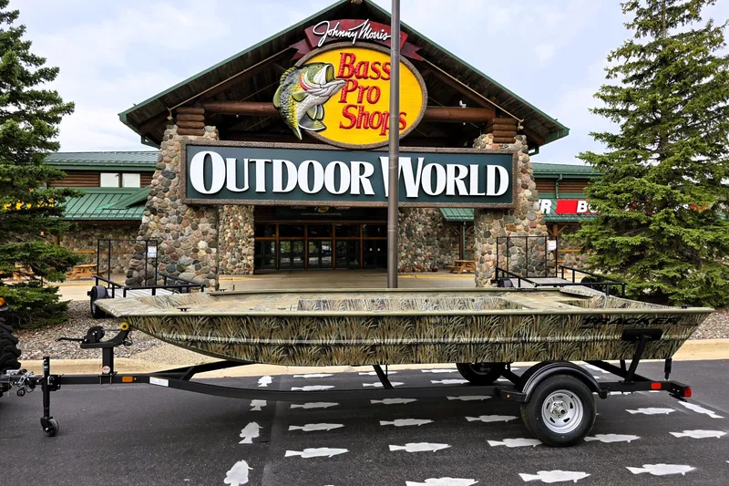 The Image of 2026 Tracker GRIZZLY 1860 Utility boat outside Bass Pro Shops Outdoor World. - 0