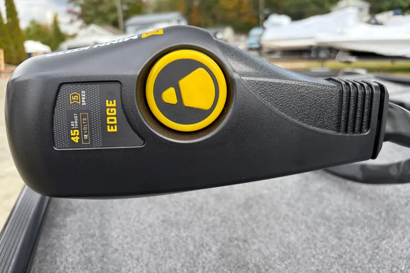 Slide: The Image of Minn Kota Edge trolling motor on 2026 Tracker Bass Tracker Classic XL boat. - 73