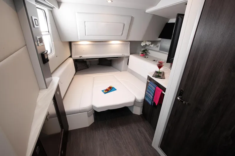 Slide: The Image of Manufacturer Provided Image: Interior of 2026 Formula 380 Super Sport Crossover OB, featuring modern seating and decor. - 25