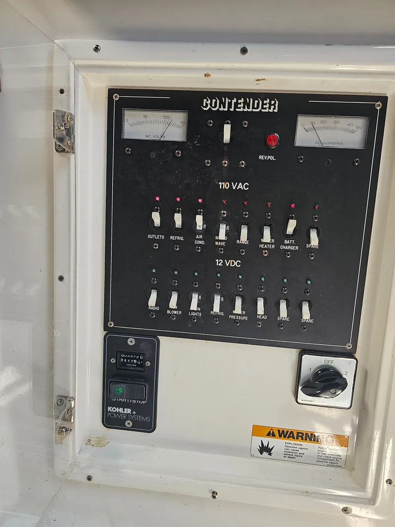 Slide: The Image of Contender 35 Side Console 1997 - 36