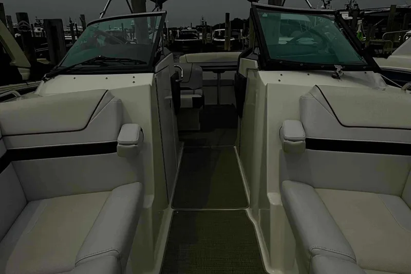 Slide: The Image of 2020 Formula 290 Bowrider interior with spacious seating and modern design. - 20